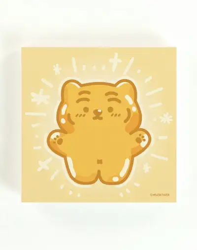 Muziktiger Ttunglang Sticky Memo Pad