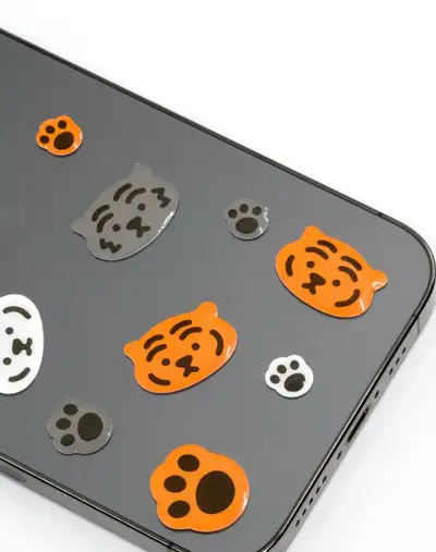 环氧树脂老虎贴纸