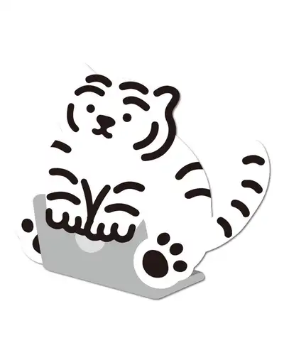 놀아줘랑 大型可移除贴纸