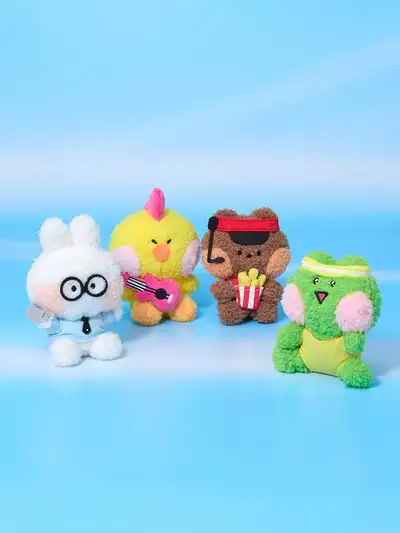 LINE FRIENDS ミニニ ワールド ぬいぐるみ