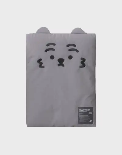 Ttungrangi Slim Notebook Pouch Black Tiger