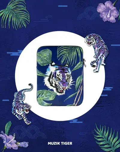 梦幻虎青鹤平板包 9.7-11英寸iPad保护套