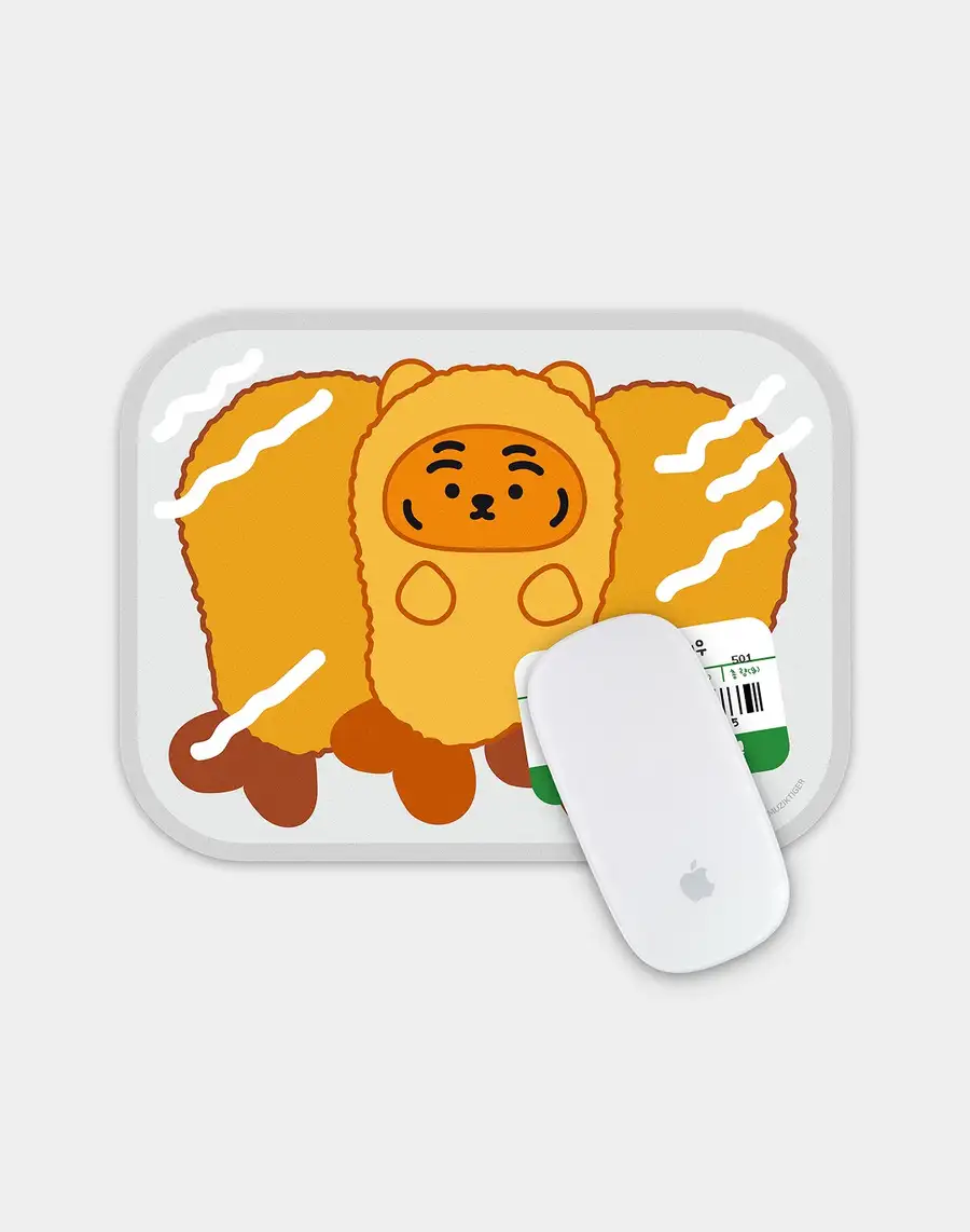 Ddoungrang Super My Thoughts Shrimp PVC Mouse Pad — 1