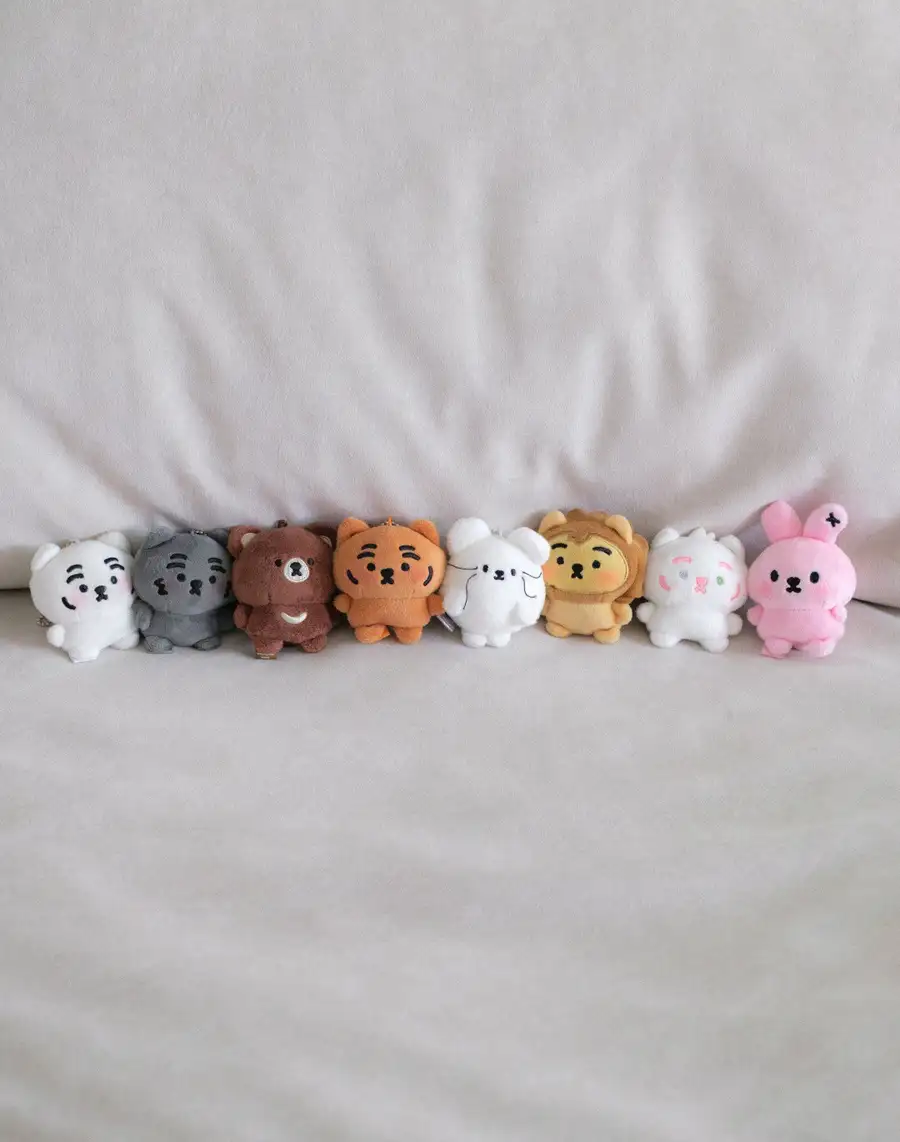 Muziktiger Shy Shy Mini Figure Keyring 8 Types — 1