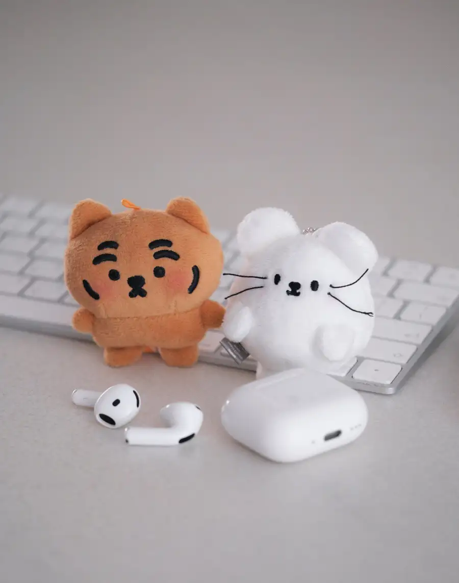 Muziktiger Shy Shy Mini Figure Keyring 8 Types — 5