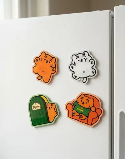 I Love Home Chubby Ranger Acrylic Magnet Series (4 Types)