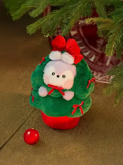 BT21 MANG 迷你迷你普缇假日树绒毛玩具