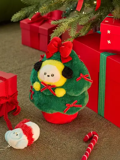 BT21 CHIMMY 迷你迷你小小节日树玩偶