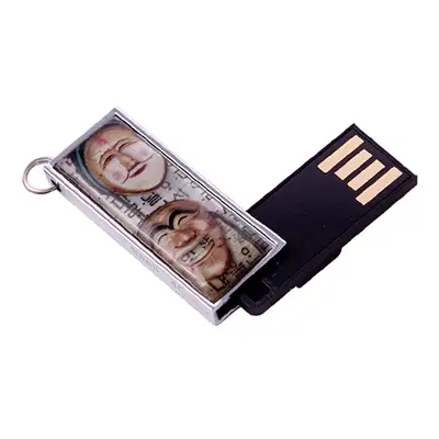 天然螺鈿 スウィング USB メモリ(02_河回仮面)-8G