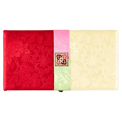 Silk Cash Gift Box (Flower Embroidery, A03) — 4
