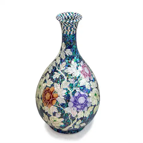 Premium Mother-of-Pearl Lacquerware Celadon Ewer - Work by Park In-ho — 2