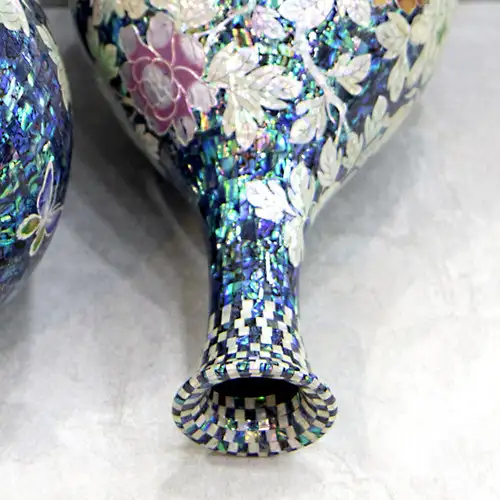 Premium Mother-of-Pearl Lacquerware Celadon Ewer - Work by Park In-ho — 4