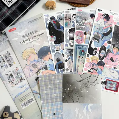 [Planned Item] Different Seasons Sticker Package (Seal Stickers 4 Sheets + Package Bonus)
