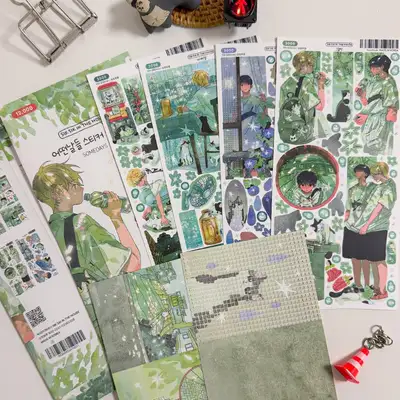 [Planned Item] Somedays Sticker Package (4 Seal Stickers + Exclusive Package Bonus)