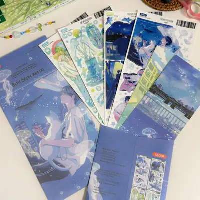 Summer Solstice Seal Sticker Package (4 Seal Stickers + Package Bonus)
