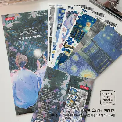 Moment Sticker Package (4 Seal Stickers + Package Bonus)