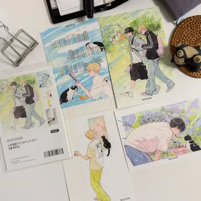 [Postcard Pack] Slow Steps Illustration Postcard Package