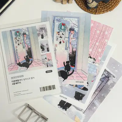 [Postcard Pack] Different Seasons Illustration Postcard Package
