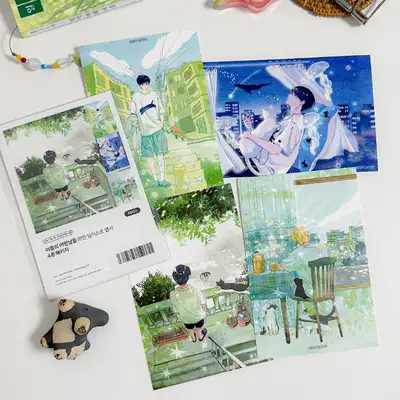 Postcard Pack: Summer Days Illustration Postcard Package