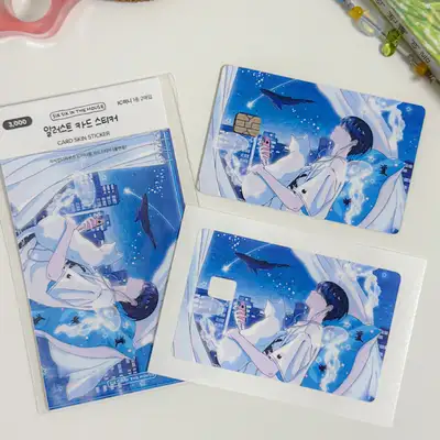 [Goods] IC Mini Illustrated Card Sticker Insomnia, 2 Sheets