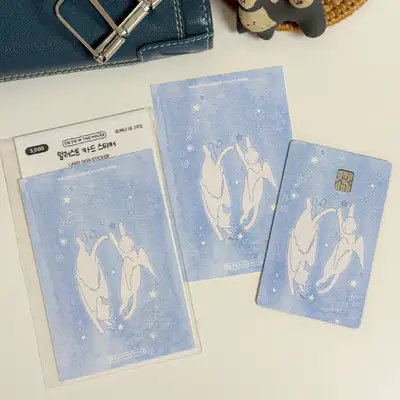 [Goods] IC Mini Illustrated Card Sticker 1004, 2 Pieces