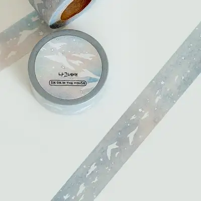 [Masking Tape] Different Seasons Wandering Bird Washi Tape