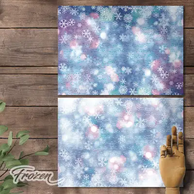 [1] Frozen Music Wrapping Paper