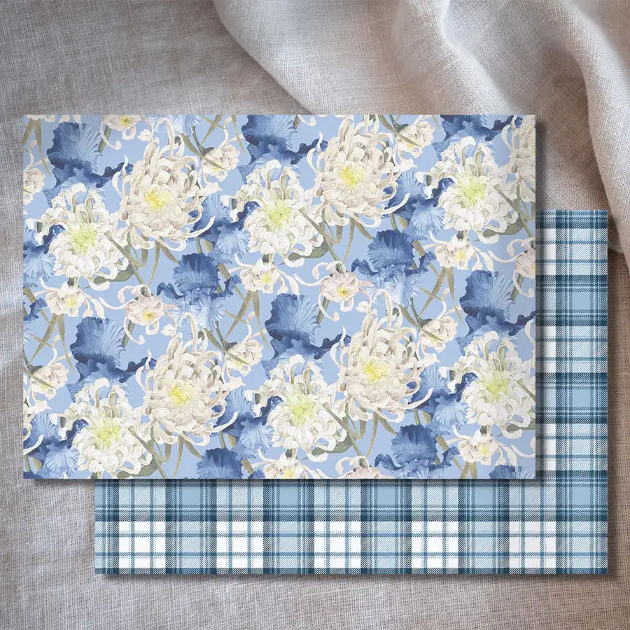 [1] Steel Sky Wrapping Paper (50 Sheets)