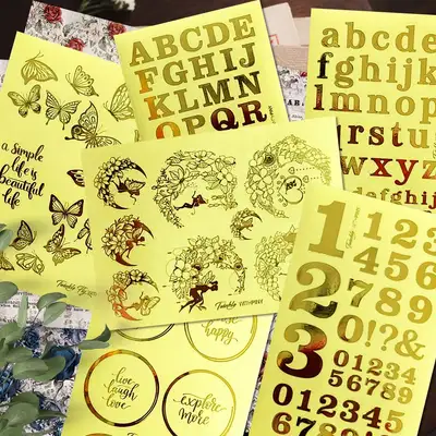 [1] Twinkle Gold Foil Mix Pack 6-Piece