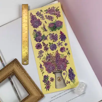 [17]花卉贴纸_丁香紫
