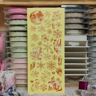 [17]雪花结晶_金色