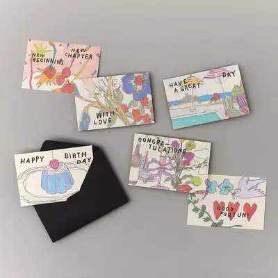 Life and Pieces 明信片 以下留白版本