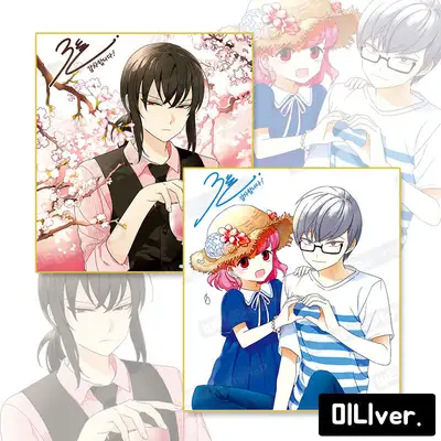 《讨厌这样的英雄》官方迷你色纸 / 网络漫画色纸 / 签名色纸 / 艺术色纸 / 天地海×讨厌这样的英雄合作款 / 2种