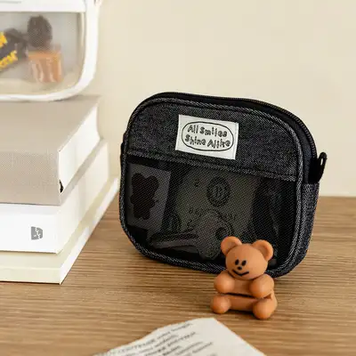momo씨网眼卡片钱包