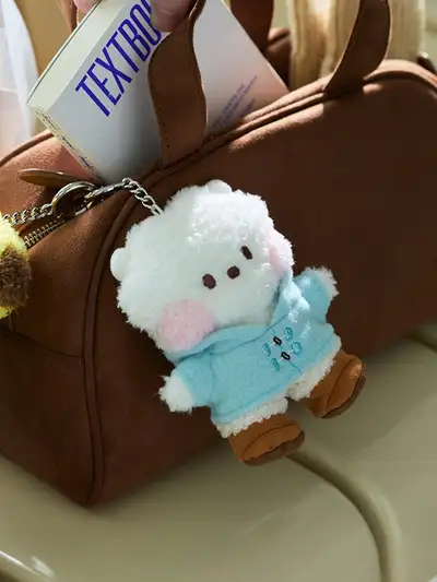 BT21 RJ ミニニ ブーツ エディション ぬいぐるみ キーリング