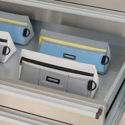 生活与片段三角多功能铅笔盒