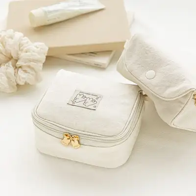 Piyou Snap Makeup Pouch 2color
