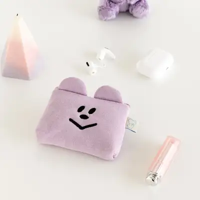 Momo-C Bear Cushion Card Wallet (3 types)