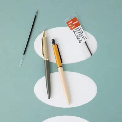 Life and Pieces Classic Ballpoint Pen Refill 0.5mm (Black)