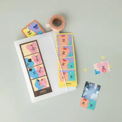 萌萌西熊4格照片 6种