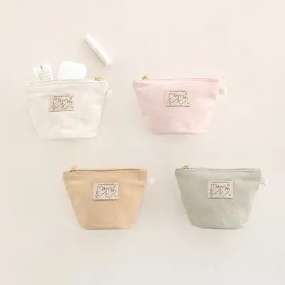 Piyeo Basic Cotton Pouch S 4color
