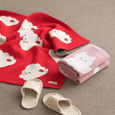 Piyo Knit Blanket 2 Types