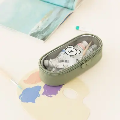 Momo-C Bear Window Pencil Case 4color