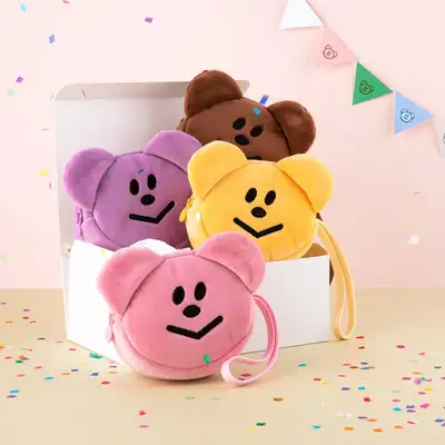 Momo Bear Toy Pouch 4 Color