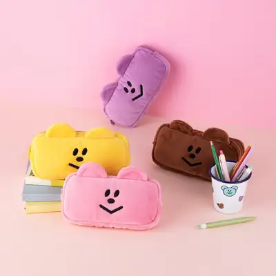 Momo Bear Pencil Pouch 4 Color