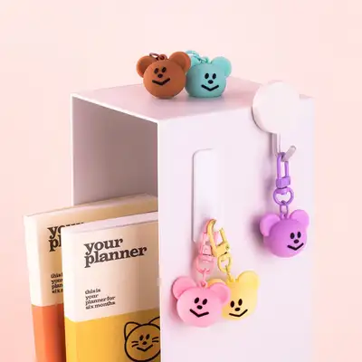 Momo's Bear Keyring 5 Color