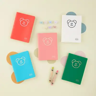 Momo's Candy Bear Notebook 5 Color