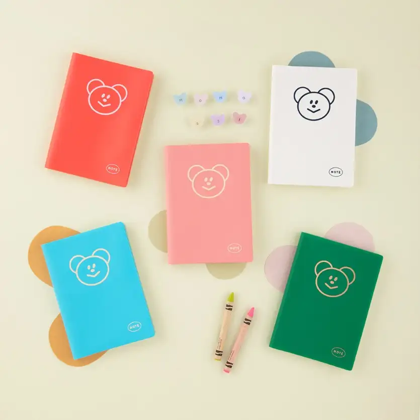 Momo's Candy Bear Notebook 5 Color — 1