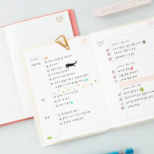 Momo's Candy Bear Notebook 5 Color — 4