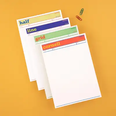 Life and Pieces Memo Pad 4 Type Set